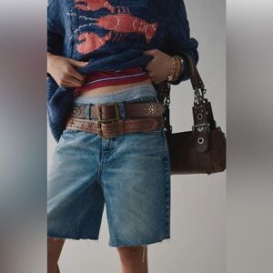 BDG Urban Outfitters Blue Denim Cutoff Jorts Jean Shorts